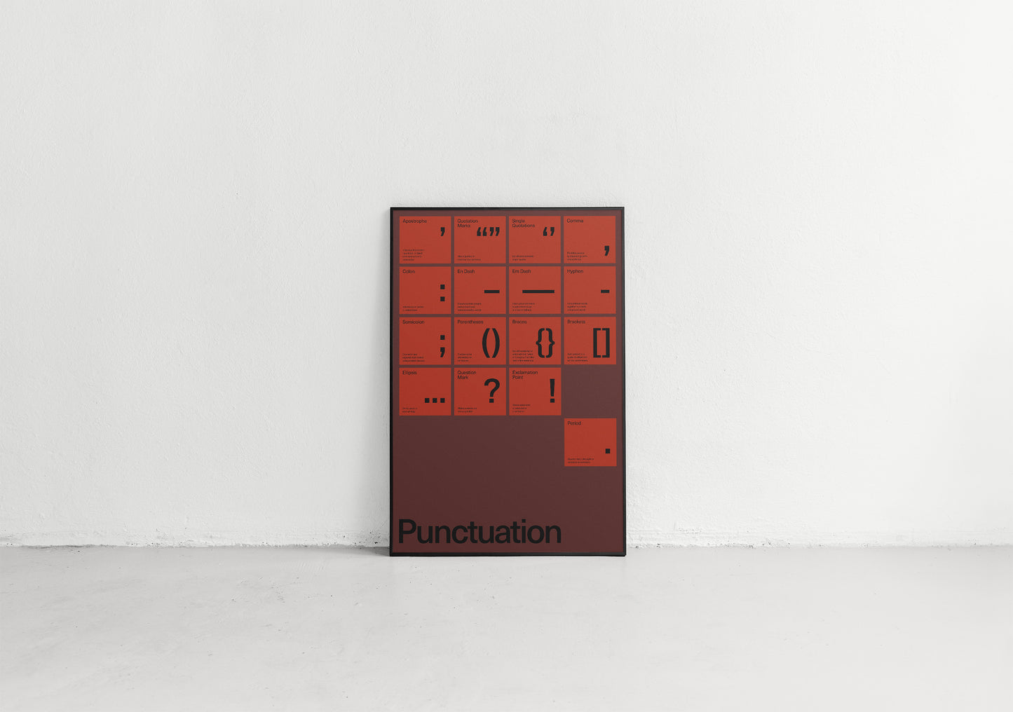 Punctuation Print