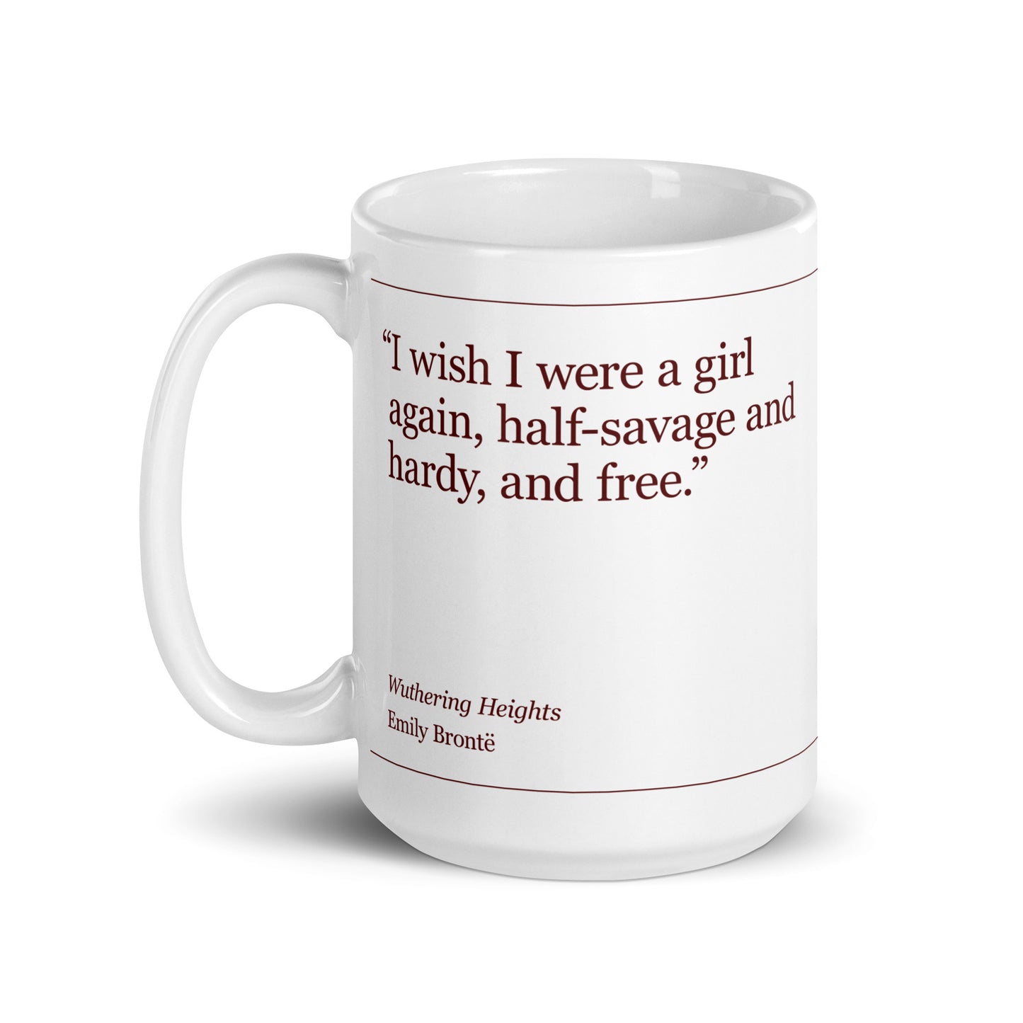 Wuthering Heights Quote Mug