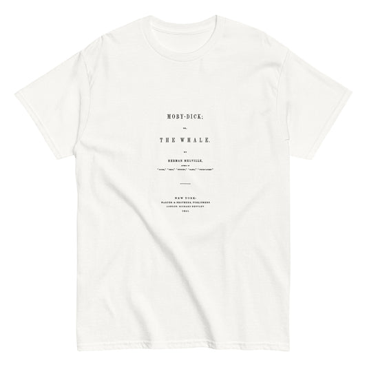 Moby-Dick First Edition Title Page Shirt