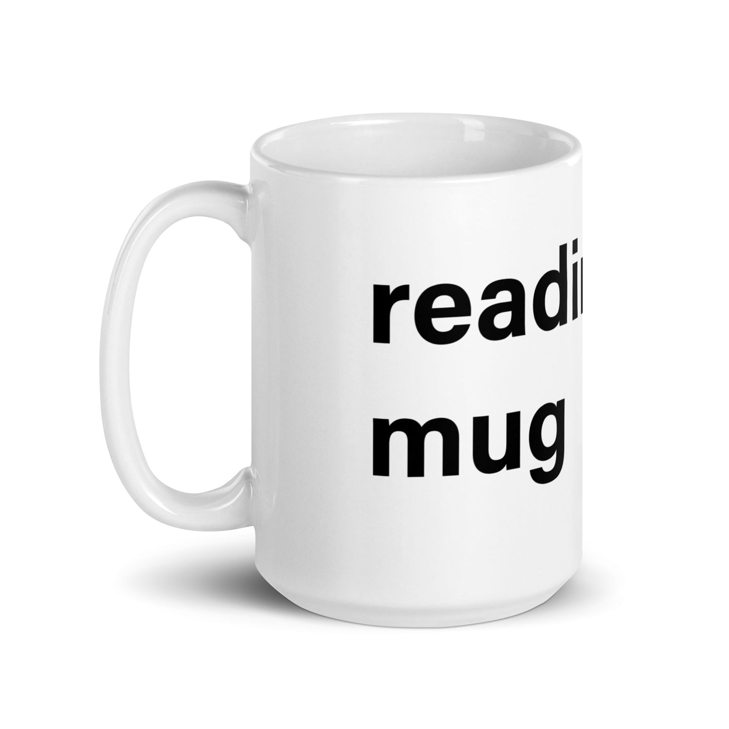 reading mug