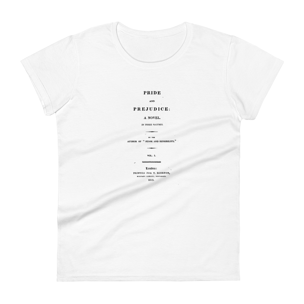 Pride and Prejudice Title Page Shirt