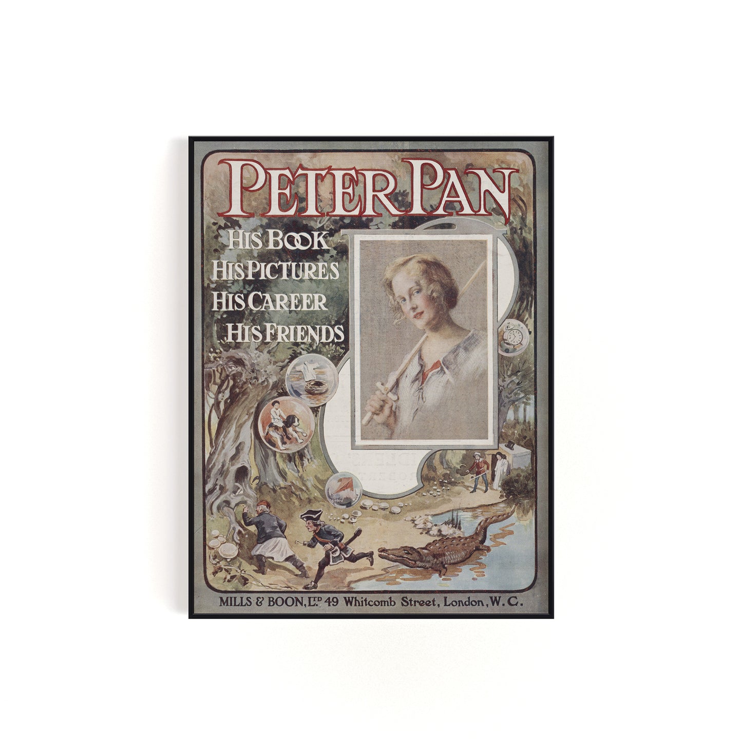 Vintage Peter Pan Print