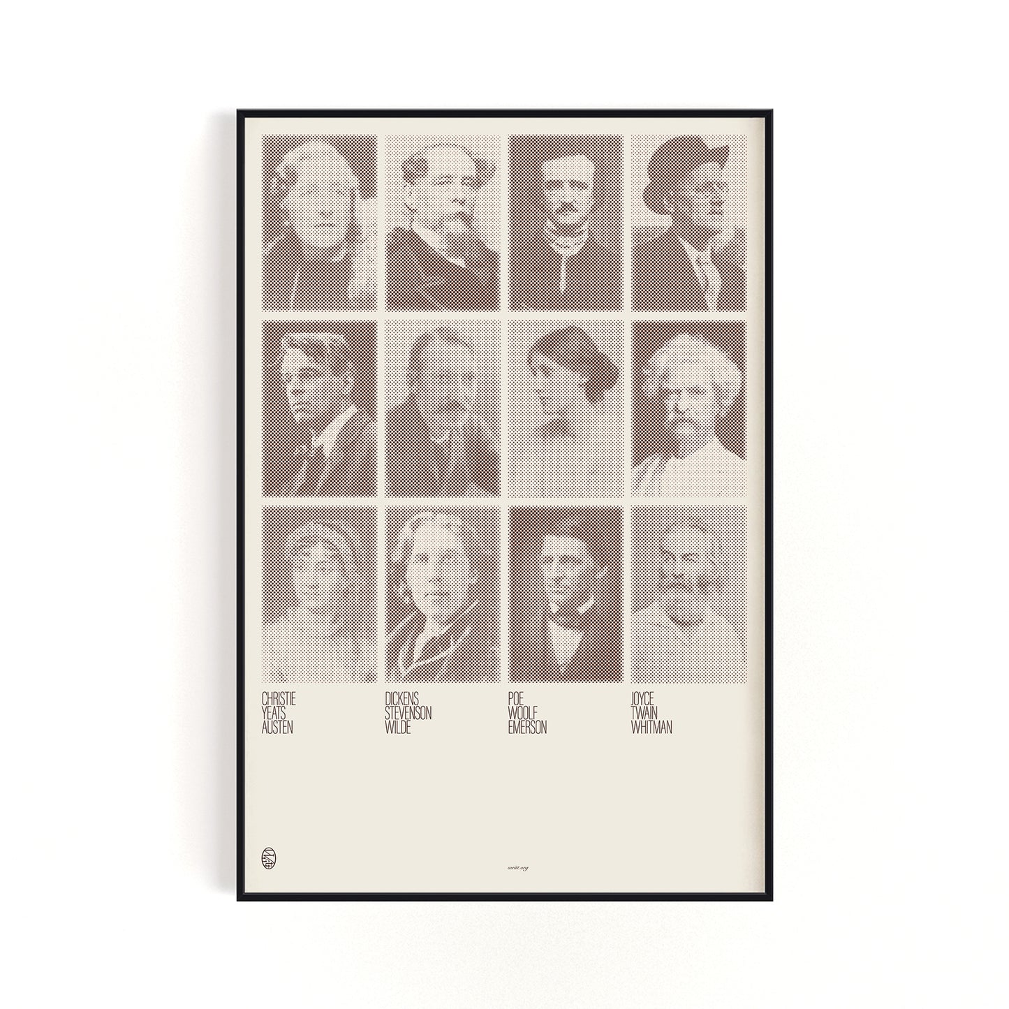 Classic Authors Print