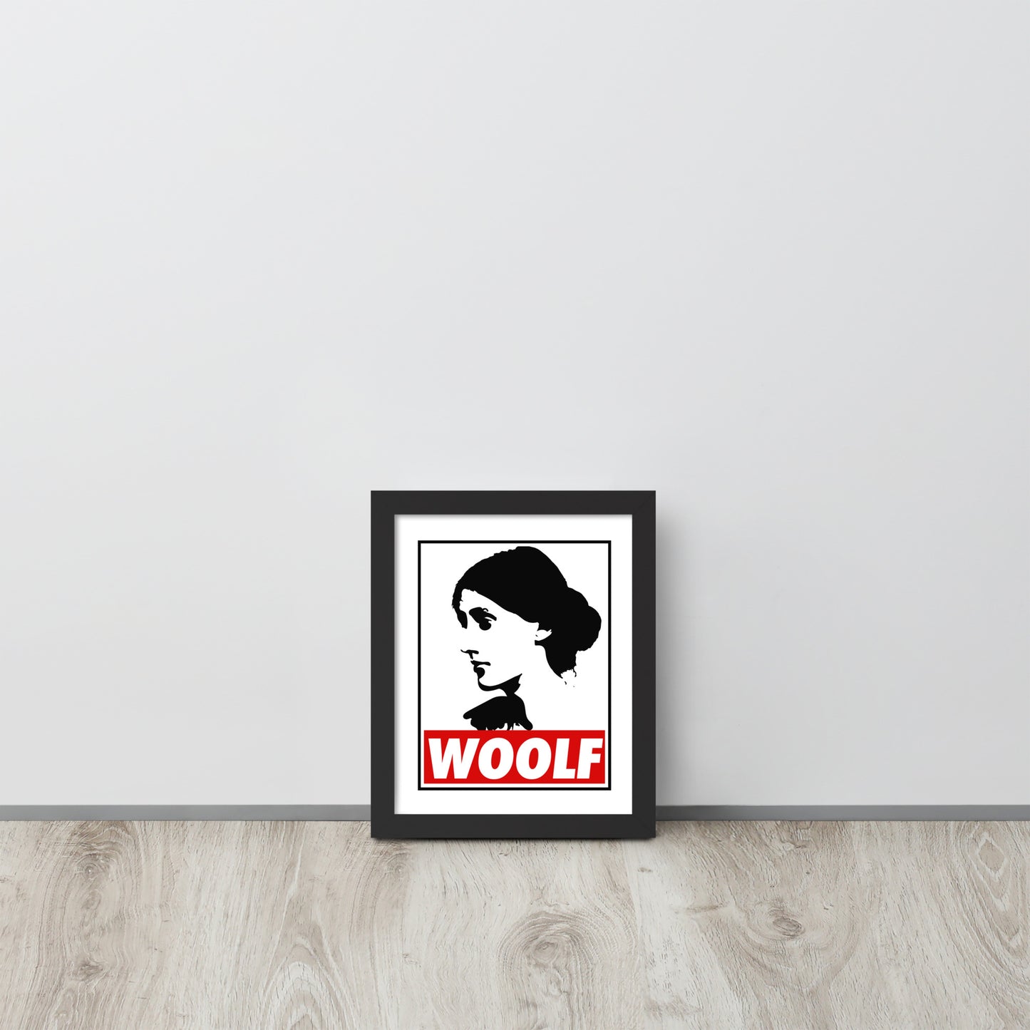Woolf Framed Print