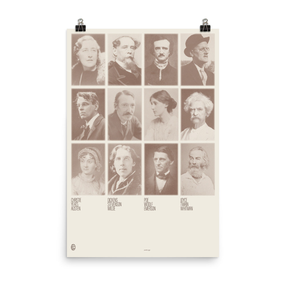 Classic Authors Print