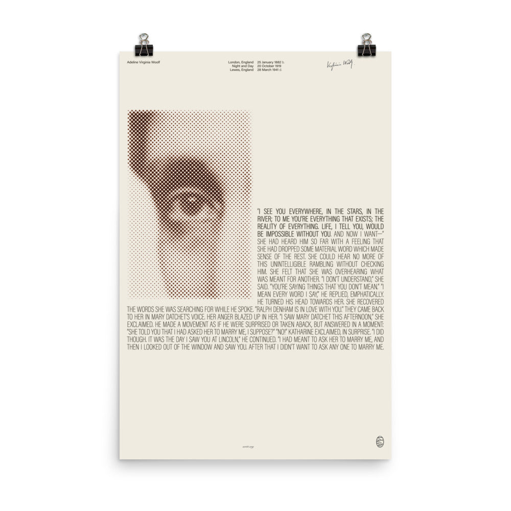 Woolf Print