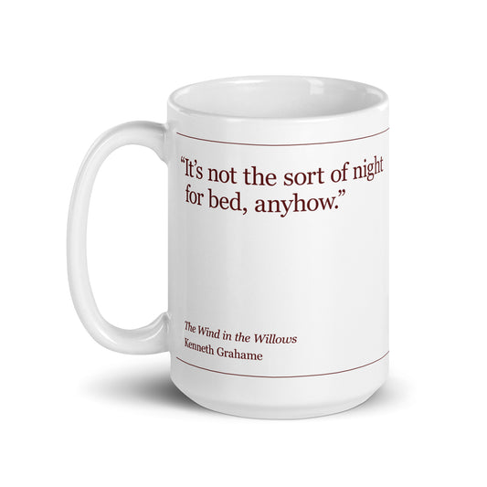 The Wind in the Willows Quote Mug